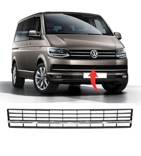 Vw Transporter T7 Orta Izgara Kromlu 2015 Sonrası 7E5853678