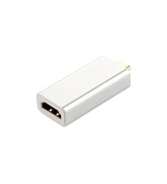 Type-C HDMI Dönüştürücü 4K Full HD Yeni MacBook Air Pro iPad Pro Surface Pro (Gümüş)