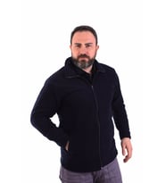 ESER - Fermuarlı Polar Mont - Lacivert
