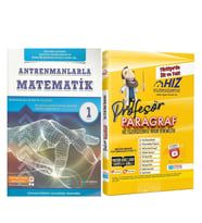 Antrenmanlarla Matematik 1 ve Evrensel Profesör Paragraf Seti 2 Kitap