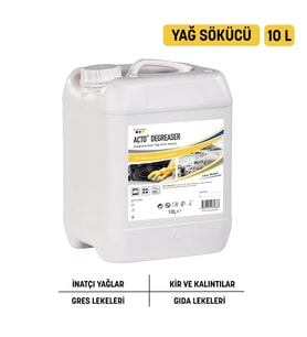 Degreaser 10 L Kullanıma Hazır Yağ Ve Kir Çözücü Etkili Formül