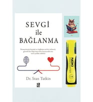 Sevgi ile Bağlanma - Stan Tatkin - Diyojen Yayıncılık - Sarı Fosforlu Kalem - Not Defterli Seti