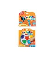 Jumbo Süper Yıkanabilir Keçeli Boya Kalemi 6lı & Baby Teddy Crayons 6lı