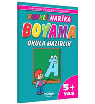 Renkli Harika Boyama Okula Hazırlık (5+Yaş)