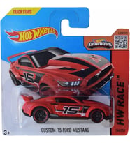 Hot Wheels Custom '15 Ford Mustang - Kırmızı - 2015 - CHF00
