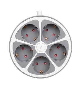 VEA VE-G605Y 5 li Grup Priz Uzatma Kablosu 3680 Watt 16 Amper Anahtarlı 1.5 Metre Kablo Isıya Dayanıklı