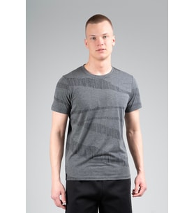 Maraton Regular Erkek Bisiklet Yaka Siyah T-shirt