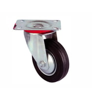 Servis Tekeri - Tablalı Siyah Döner - Çap 100 mm TG-V 5038