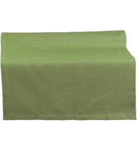 Örtüsü Runner, Pamuk Polyester Karışım, 40x150 cm (Çimen Yeşil)