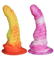 Carmine Büyük Boy Silikon Vantuzlu Su Geçirmez Ahtapot Dildo