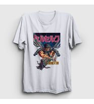 Presmono Unisex Beyaz Manga Anime Berserk T-Shirt 126238tt