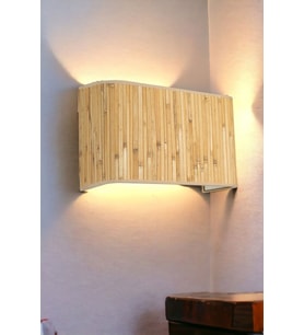 BAMBU 07 ABAJURLU DİKDÖRTGEN APLİK