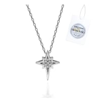 Swarovski Zirconia Taşlı Kutup Yıldızı Kolye