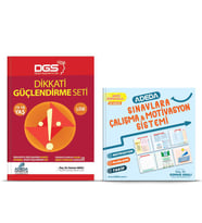 Adeda Dikkati Güçlendirme Seti 15-18 Yaş ve Motivasyon Defteri