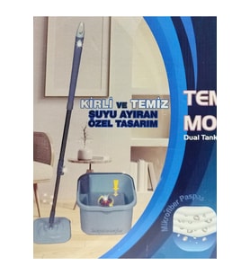 Ultra Hijyen Mikrofiber Temizlik Seti, Paspas Hediyeli, Kolay ve Pratik Kullanım