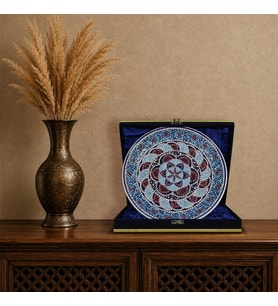 e38 EL İŞÇİLİĞİ ÇİNİ TABAK 25 CM - 6659