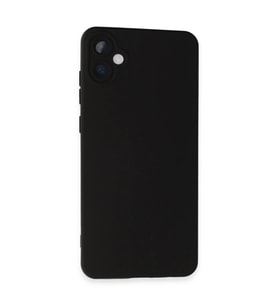 Samsung Galaxy A05 Kılıf Nano içi Kadife Silikon - Siyah