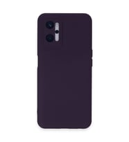 Realme 9i 4g Kılıf Nano İçi Kadife Silikon - Mor