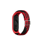 Xiaomi Mi Band 4 Star Kordon - Kırmızı-Siyah