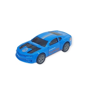 Çek Bırak Metal Küçük Arabalar 8 cm - SH40031 - Mavi Racing