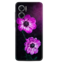 Xiaomi Redmi Note 11E Kılıf Resimli Desenli Silikon Platinium Series Çiçekler 1869
