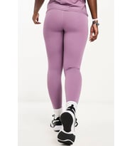 Nike Dri Fit Universa High Rise 7/8 Length Kadın Yüksek Bel Lazer Kesim Toparlayıcı 2 Cepli Dalgıç Kumaş Tayt Lila