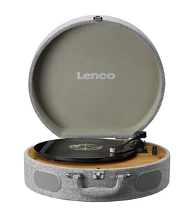 Lenco LS-66-GY Wooden Dahili Hoparlörlü Pikap-LS-66GY