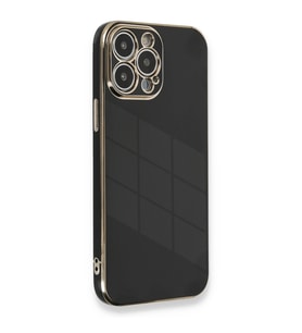 Apple İphone 13 Pro Kılıf Volet Silikon - Siyah