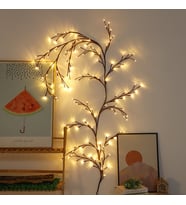 96 LEDLİ Güneş Enerjili Dış Mekan Uyumlu Sihirli Ağaç Ledi 8 modlu Solar Led ( Yapışkanlı) Günışığı