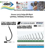 SİYAH TIRNAKLI ÇAPRAZ OLTA İĞNESİ OWNER50173 SEİGO NO:1