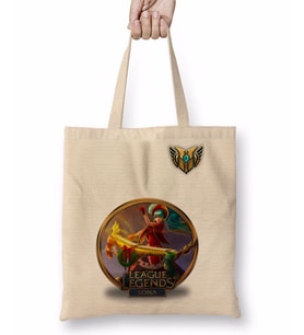 League Of Legends Sona LoL Bez Çanta Uzun Saplı