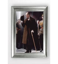 Gümüş Çerçeveli Atatürk Tablo cv1277