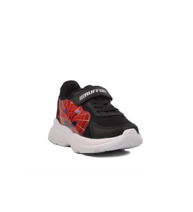Siyah-Kırmızı Çocuk Spor Ayakkabı Ruffon 2340 P