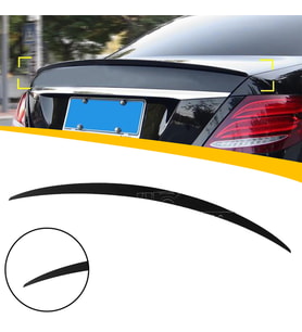 Mercedes E W213 Bagaj Üstü Spoiler Parlak Siyah Spoyler Plastik İthal 2016+
