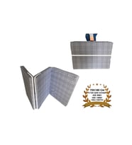 Katlanır Yer Yatağı Ve Tek Kişilik Sünger Katlanır Minder Yatak 70x180 Cm 6 Cm Gri