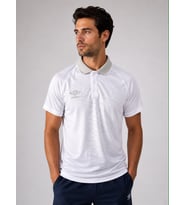 UMBRO Vectör Kamp Erkek Beyaz Polyester Polo Yaka Spor Tişört TF0614