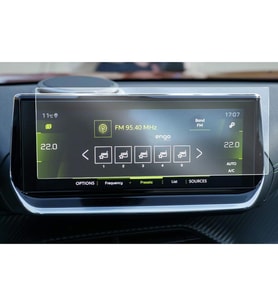 Peugeot 2008 10 İnç Mat Ekran Koruyucu Multimedya Şeffaf 