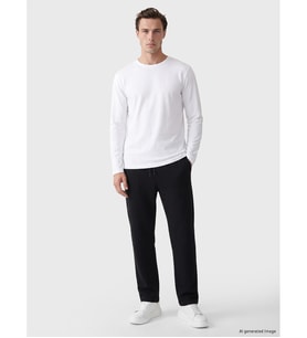 LCWAIKIKI Classic Siyah Regular Fit Erkek Eşofman Altı