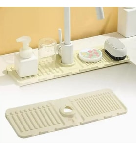 Mutfak Banyo Lavabo Kenarı Silikon Mat Gri