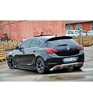 Opel Astra J Hb Spoiler (plastik) (Siyah)