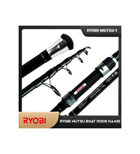 1.65m. Ryobi Mutsu Boat Olta Kamışı