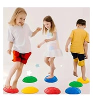 Çocuk Yarım Küre denge Ve Koordinasyon Adası 6 Lı Set