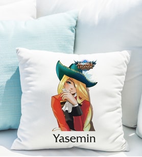 Mobil Legends Lesley Yastığı Kişiye Özel