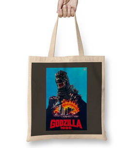 Godzilla 1985 Movie Bez Çanta Uzun Saplı