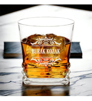 Hediyelik Premium İsimli Elegan Viski Bardağı