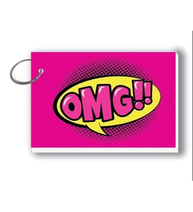 DEFFTER JUST TEK HALKALI KARTON KAPAK BLOKNOT 7.5x10.5cm ÇİZGİSİZ (DÜZ) NOTLUK DEFTER 100 YP.- OMG!