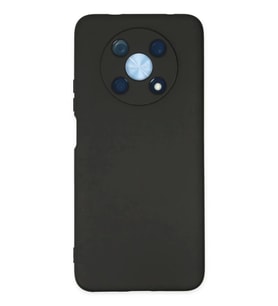 Newface Huawei Nova Y90 Kılıf Nano içi Kadife Silikon - Siyah