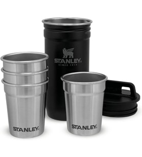 Stanley Adventure Çelik Shot Bardak Seti, Siyah, 4 X 59 Ml (Standart)