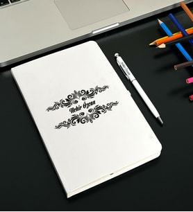 Kişiye Özel Deri Tasarım Defter TS24