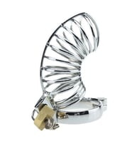 Bonilove Metal Chastity Cage Fetiş Kilitli Penis Kafesi